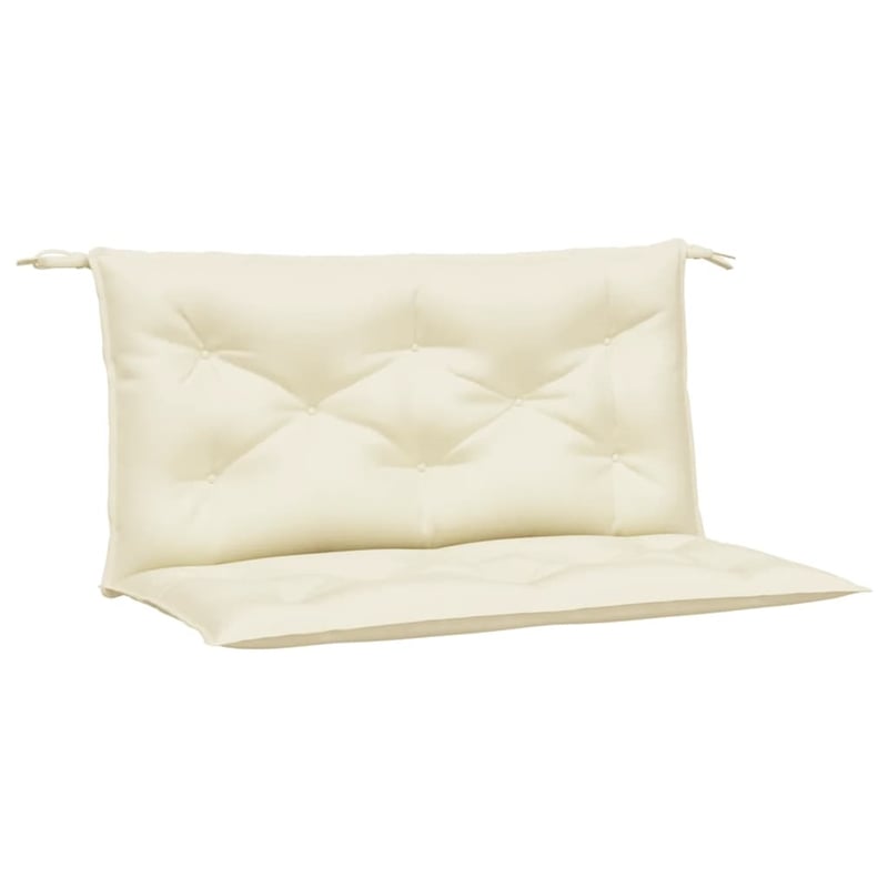 vidaXL Garden Bench Cushion Cream (Set of 2)