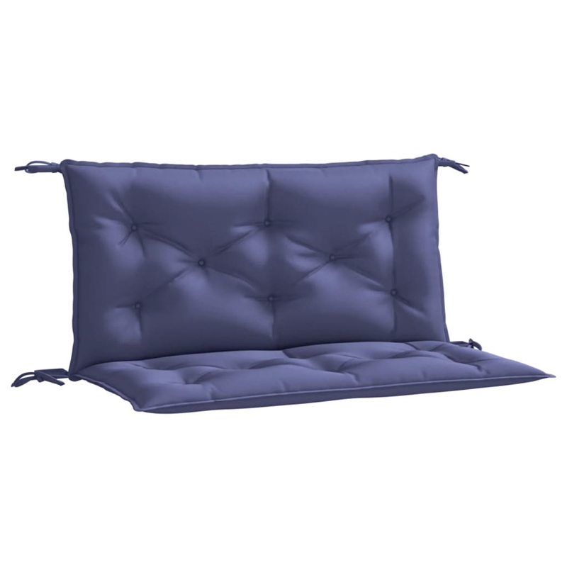 vidaXL Garden Bench Cushion in Navy Blue (Set of 2)