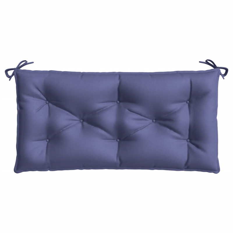 vidaXL Garden Bench Cushion in Navy Blue (Set of 2)