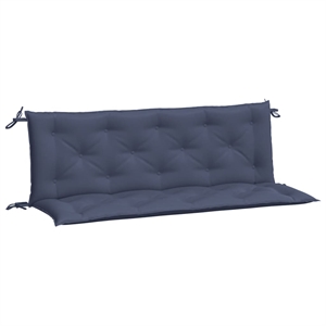 vidaXL Garden Bench Cushion in Navy Blue (Set of 2)