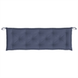 vidaXL Garden Bench Cushion in Navy Blue (Set of 2)