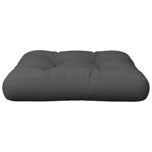 vidaXL Pallet Cushion 22.8&quot x 22.8&quot x 3.9 in Grey