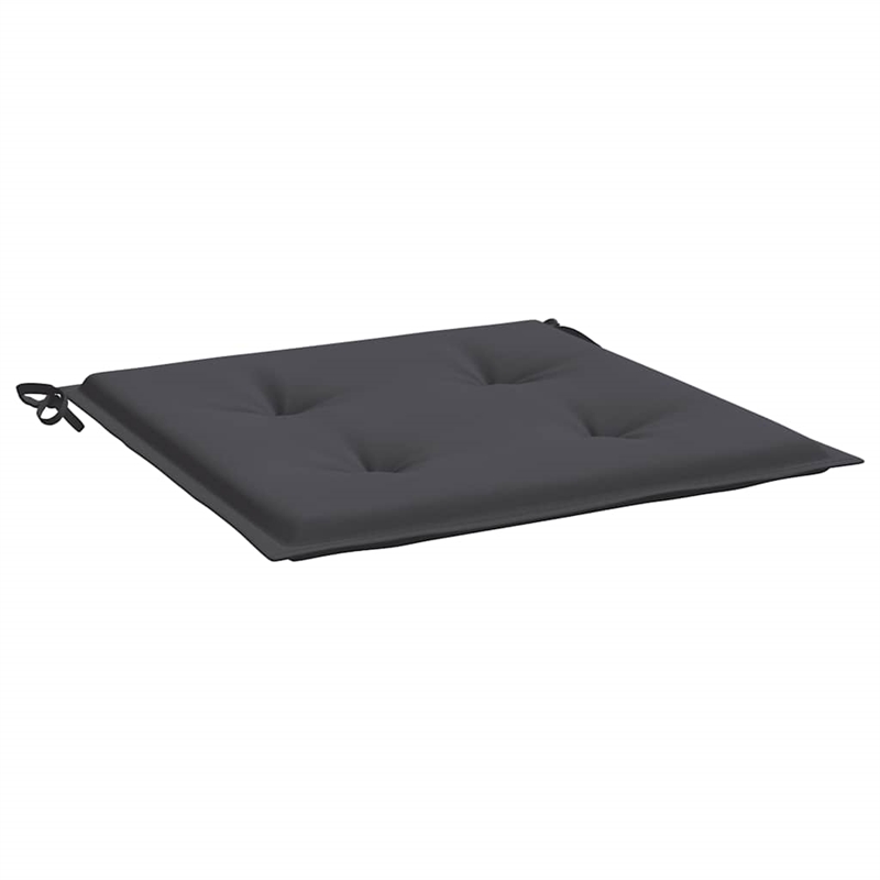 vidaXL Chair Cushion in Anthracite (Set of 2)