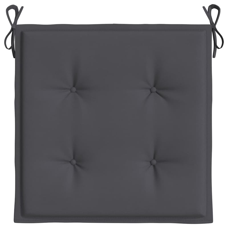 vidaXL Chair Cushion in Anthracite (Set of 2)