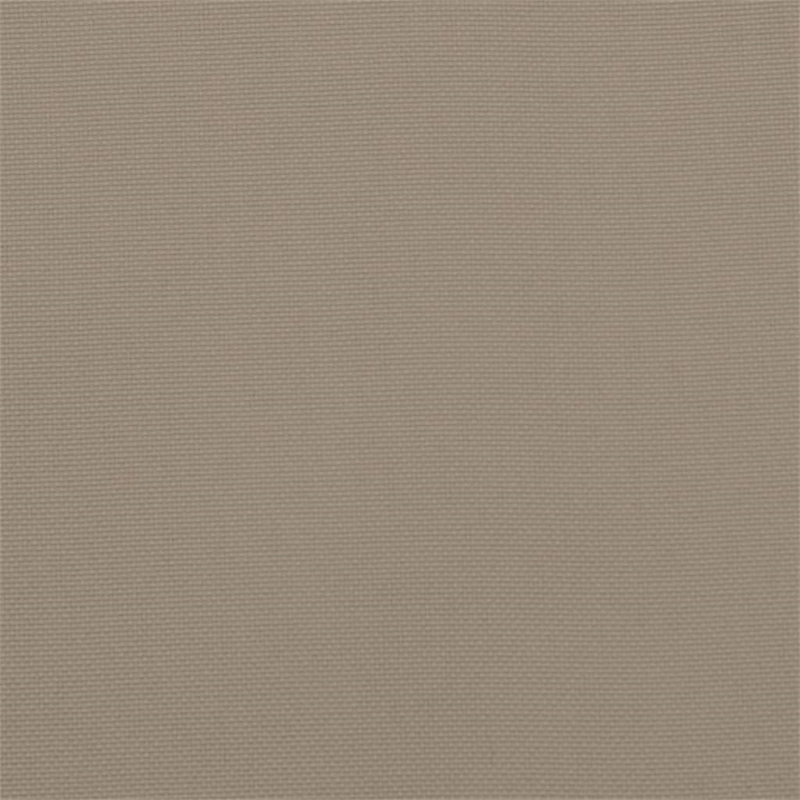 vidaXL Lowback Chair Cushion in Taupe (Set of 4)