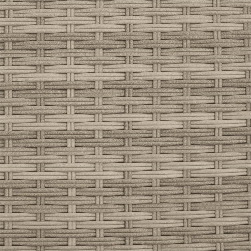 vidaXL Sun Lounger in Light Gray and Dark Gray
