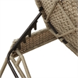 vidaXL PE Rattan Standard Sun Lounger Set (2 pcs) in Light Gray