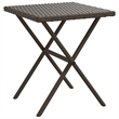 vidaXL PE Rattan Large Sun Lounger  in Brown (Set of 2)