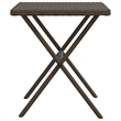 vidaXL PE Rattan Large Sun Lounger  in Brown (Set of 2)