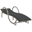 vidaXL Standard Sun Lounger in Light Gray  (Set of 2)
