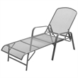 vidaXL E-Coated Powder-Coated Steel Large Sunlounger in Anthracite