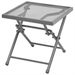 vidaXL E-Coated Powder-Coated Steel Large Sunlounger in Anthracite