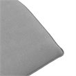 vidaXL Oxford Fabric Polyester Metal Sun Lounger in Gray