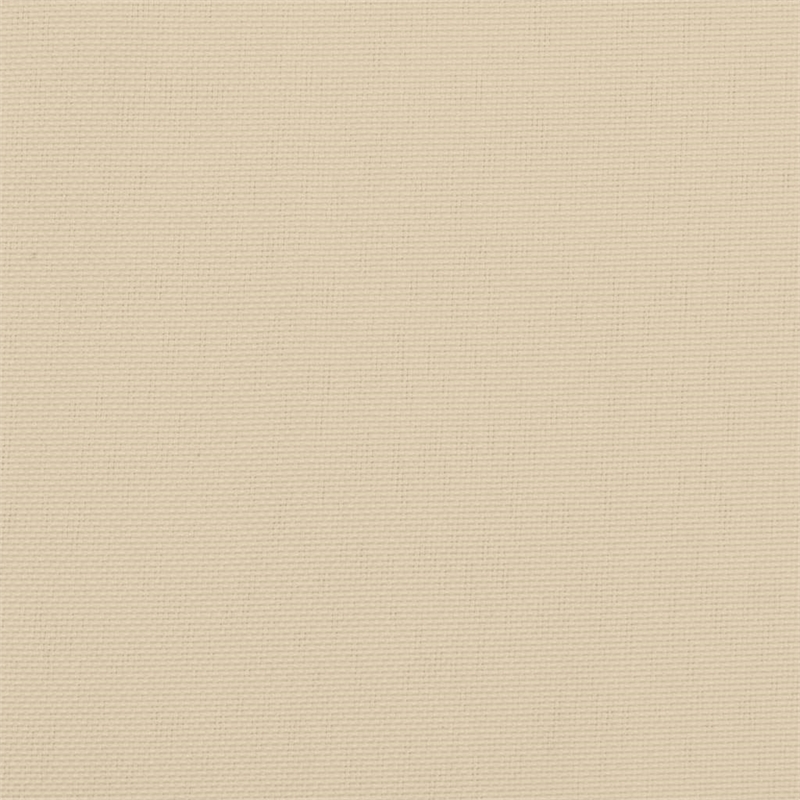vidaXL Oxford Fabric Polyester Metal Sun Lounger in Beige
