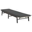 vidaXL Sun Lounger in Light Gray