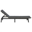 vidaXL Sun Lounger in Light Gray