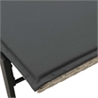 vidaXL Sun Lounger in Light Gray