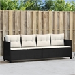 vidaXL PE Rattan 78.7x21.7x27.4