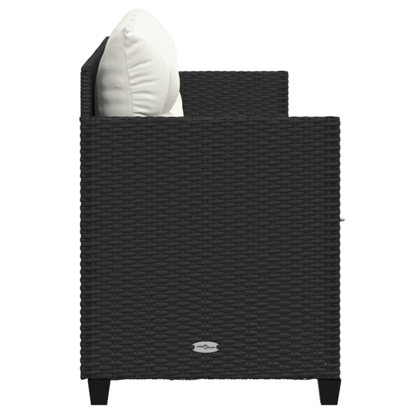 vidaXL PE Rattan 78.7x21.7x27.4