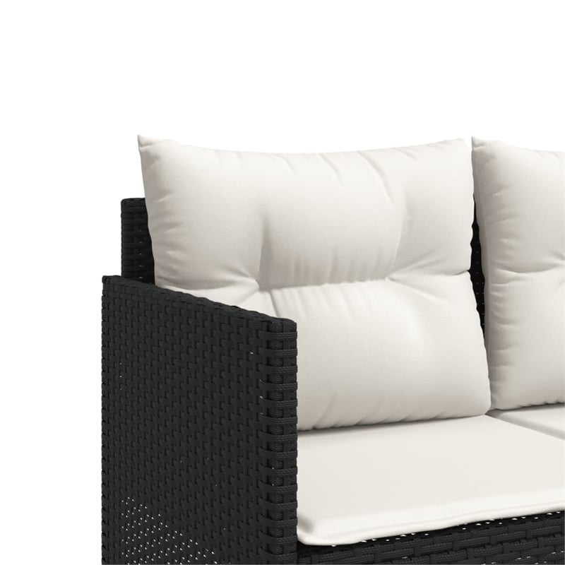 vidaXL PE Rattan 78.7x21.7x27.4