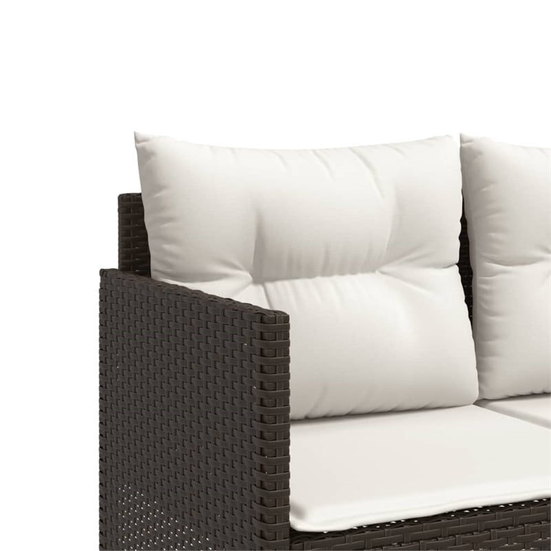 vidaXL Sun Lounger in Brown