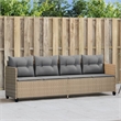 vidaXL Sun Lounger in Beige