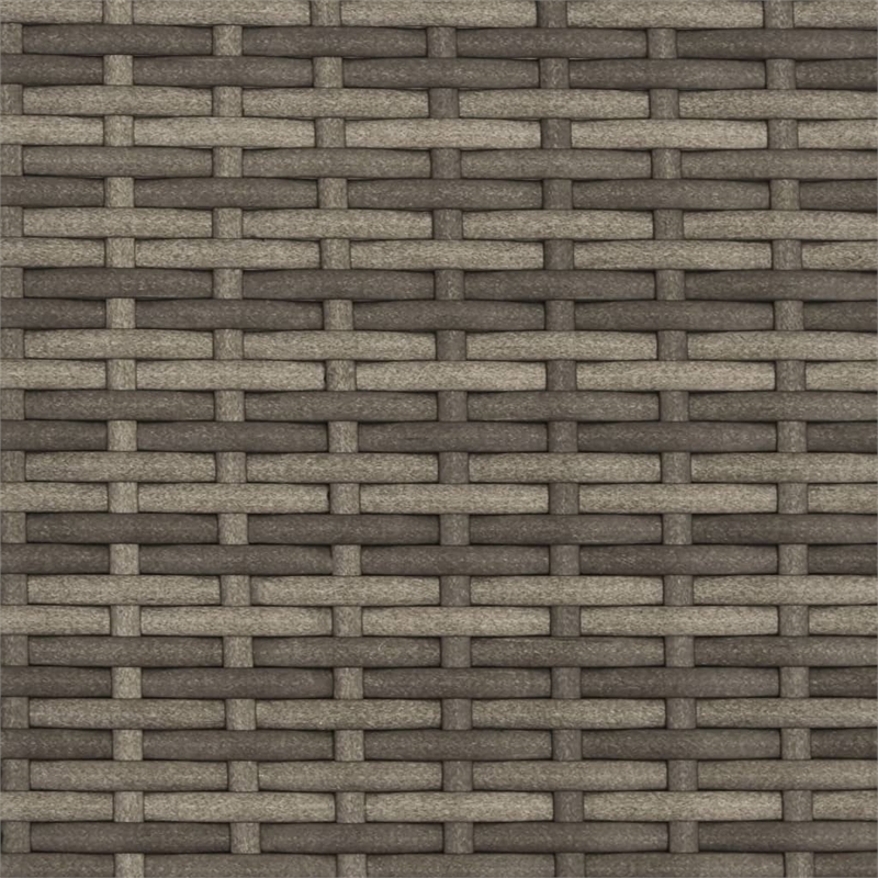 vidaXL Sun Lounger in Gray and Navy Blue