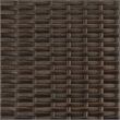 vidaXL Sun Lounger in Brown and Red
