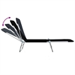 vidaXL Sunlounger Set of 2 Standard in Black