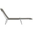 vidaXL Powder-Coated Steel Sunlounger Set of 2 Standard in Gray