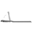 vidaXL Polyester & Steel Beach Chair in Gray (Set of 2)