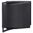 vidaXL Poly Rattan Sunbed Standard Foldable in Gray