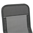 vidaXL Textilene Sunlounger Set of 2 in Anthracite