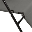 vidaXL Sunlounger Set of 2 in Gray