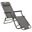 vidaXL Sunlounger Set of 2 in Gray