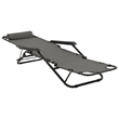 vidaXL Sunlounger Set of 2 in Gray