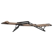 vidaXL Sunlounger Set of 2 in Brown