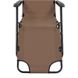 vidaXL Sunlounger Set of 2 in Brown