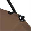 vidaXL Sunlounger Set of 2 in Brown