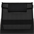 vidaXL Poly Rattan Sunlounger in Brown & Black