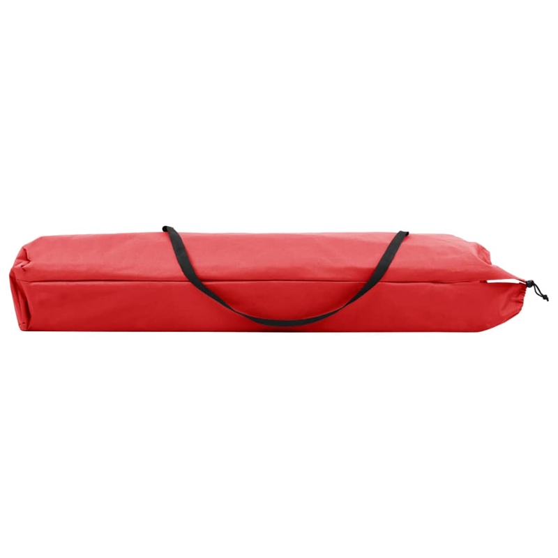 vidaXL Sun Lounger in Red