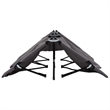 vidaXL Sun Lounger in Gray