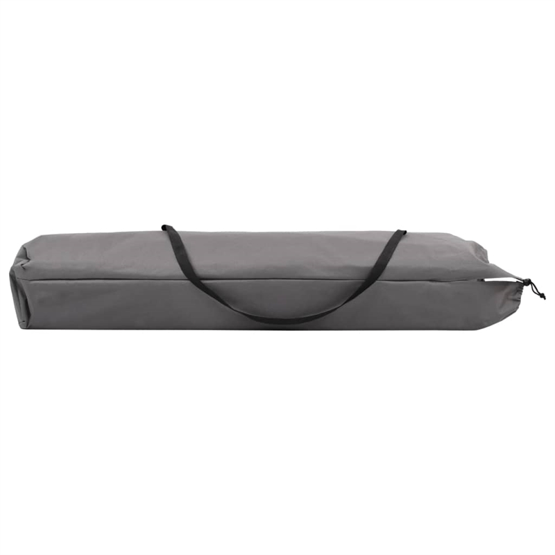 vidaXL Sun Lounger in Gray