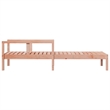 vidaXL Solid Douglas Wood Sun Lounger Medium in Natural Wood