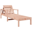 vidaXL Solid Douglas Wood Sun Lounger Medium in Natural Wood