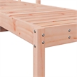vidaXL Solid Douglas Wood Sun Lounger Medium in Natural Wood