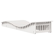 vidaXL Solid Pine Wood Sun Lounger Set of 2 in White