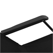 vidaXL Steel Sunlounger Set of 2 in Black