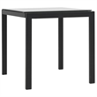 vidaXL Sunlounger Set of 2 in Black & White