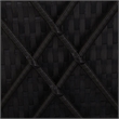 vidaXL PE Rattan Sun Lounger Steel in Black